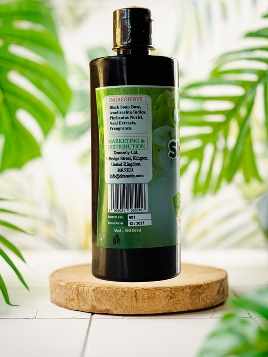 Shower Gel  with Noni - 100% Natural Black Soap 500ml